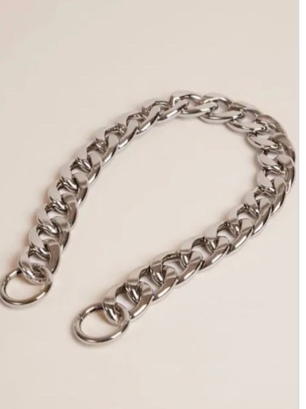 Parker Thatch Chunky Silver Shoulder Strap